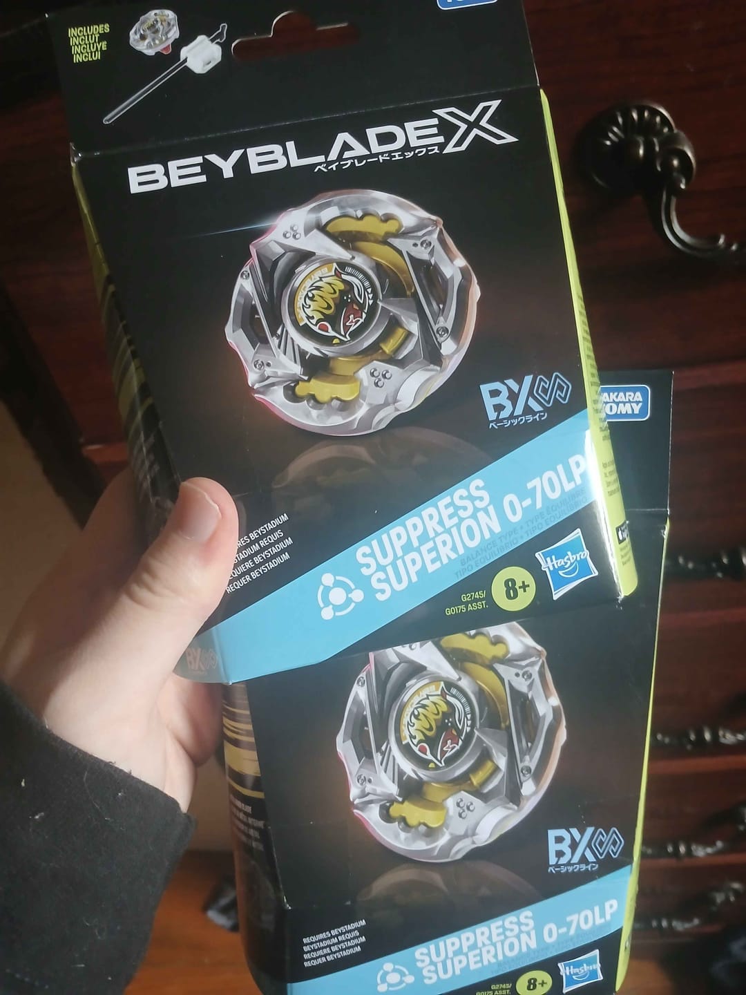 Customer photo review of [Pre-Order] HASBRO Beyblade X Suppress Superion 0-70LP