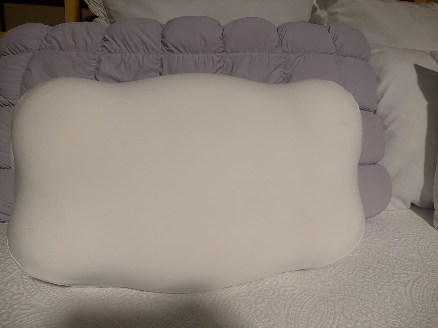 Customer photo review of Cloud Cooling Pillow Case