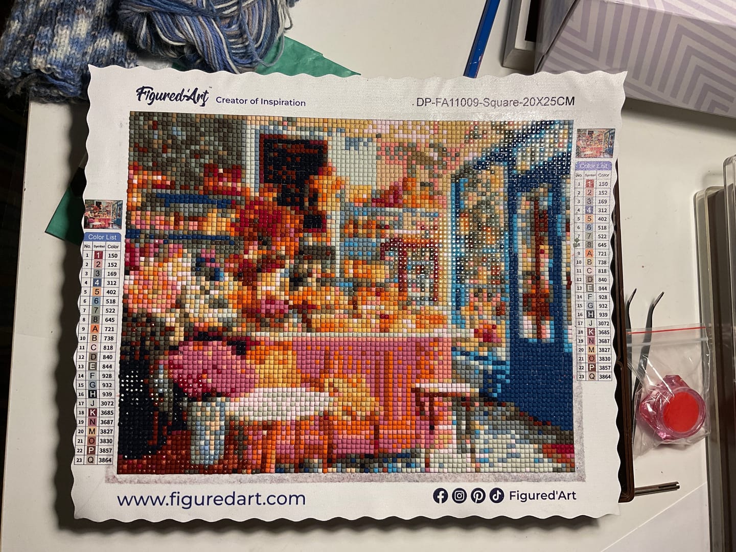 Customer photo review of Diamond Painting - Boutique du Coin Coloré