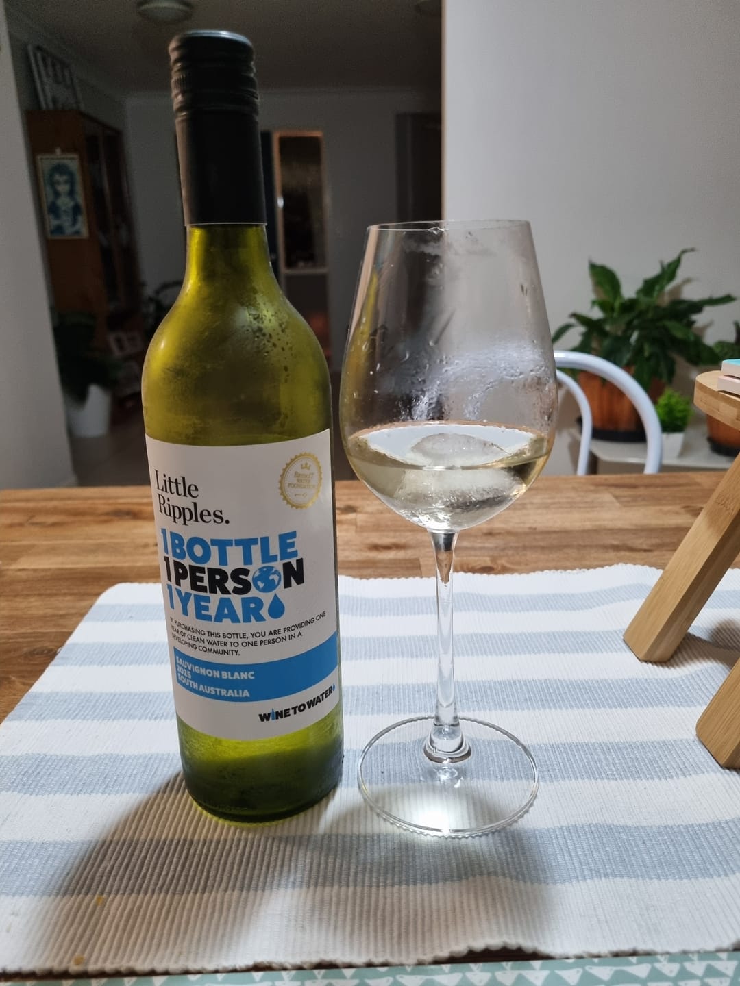 Customer photo review of Zero Sugar Sauvignon Blanc – Australian White Wine | 6 Pack