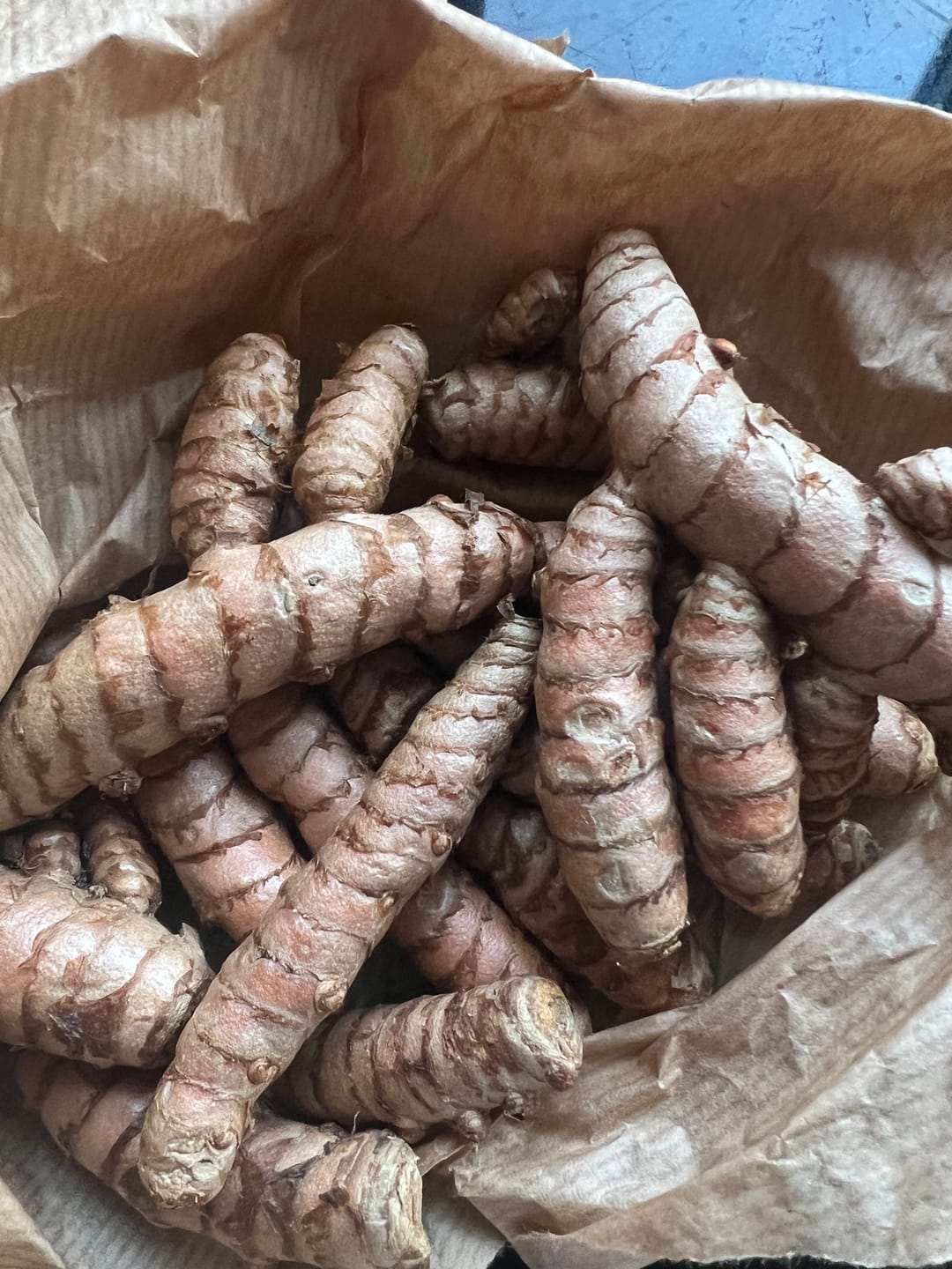 Customer photo review of Kurkuma Bio Peru mit Schale verwertbar