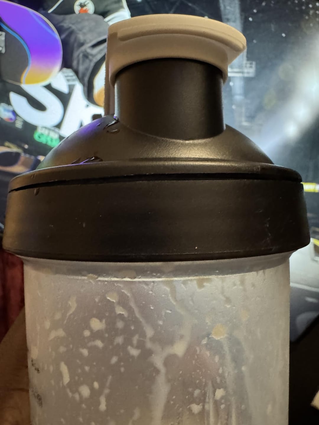 Customer photo review of Warrior Shaker – 600ml | Premium Leak-Proof Protein Shaker Bottle