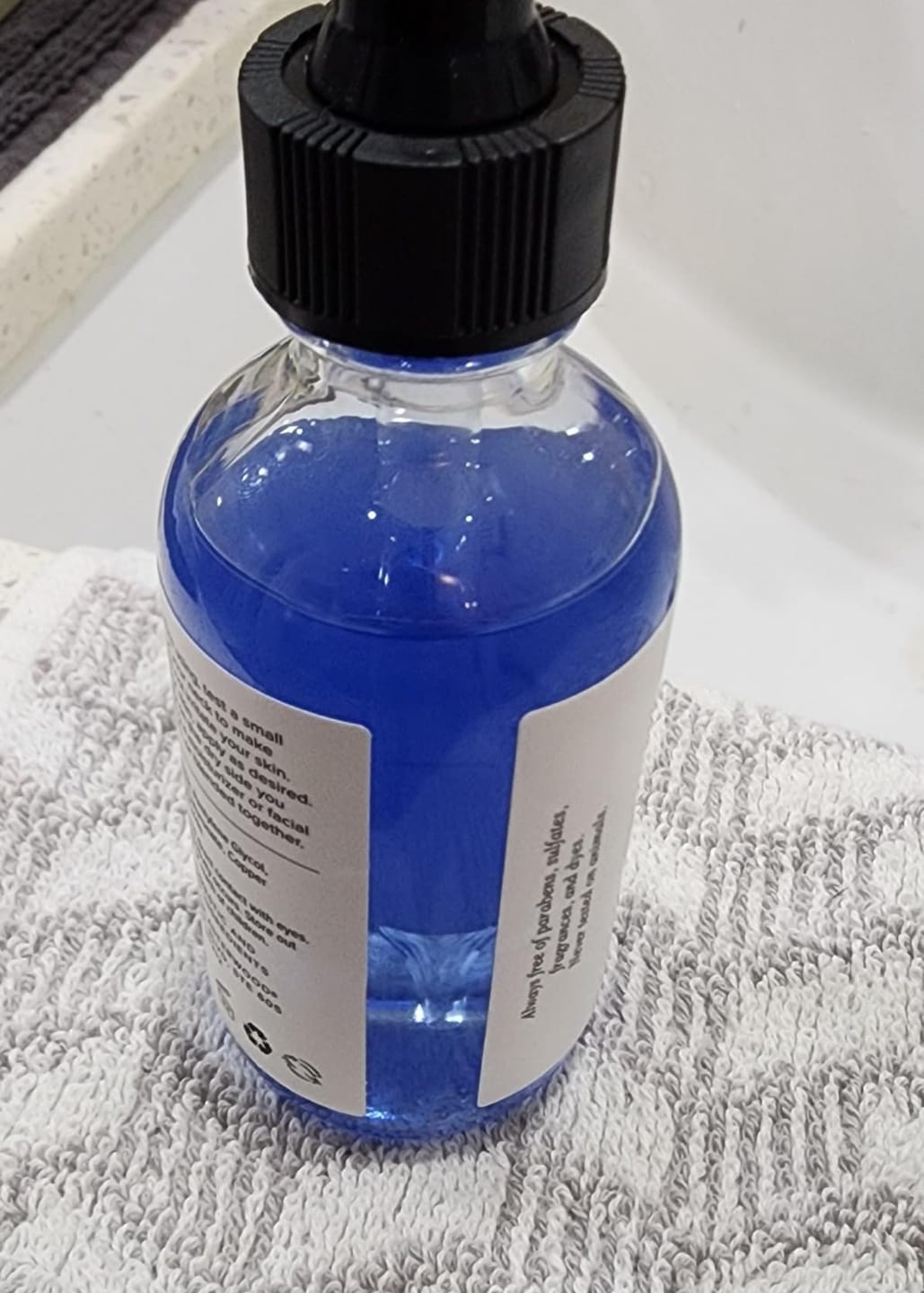 Customer photo review of AquaHyal™ Face Serum