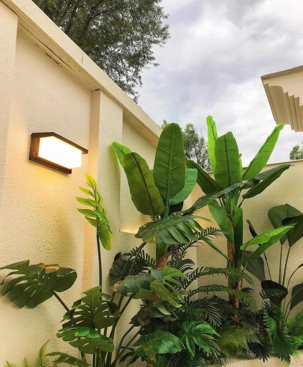 Customer photo review of Outdoor Motion Sensor Wall Lamp