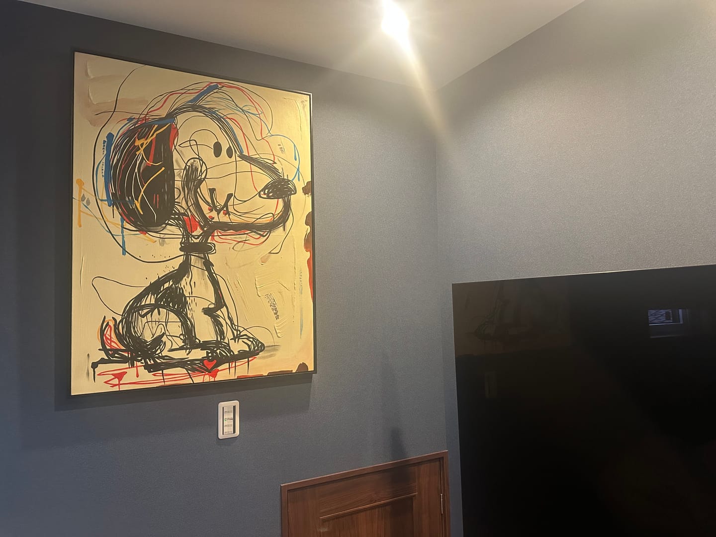 Customer photo review of Abstract Graffiti Art #GA051