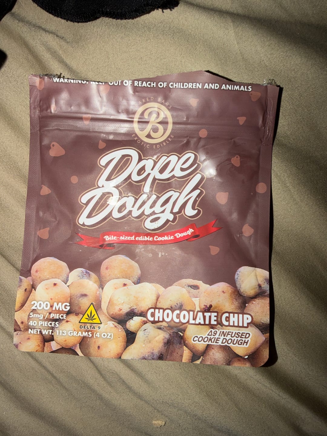 Customer photo review of DOPE DOUGH - CHOCOLATE CHIP