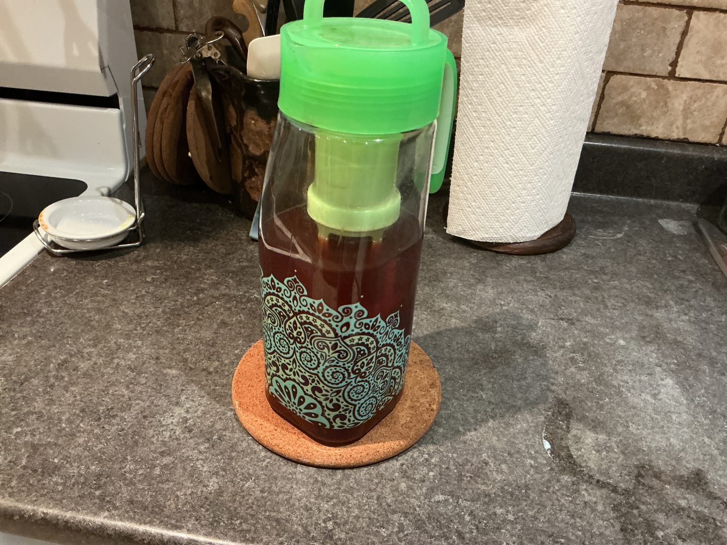 Customer photo review of Peach Passionfruit Cold Brew Tea