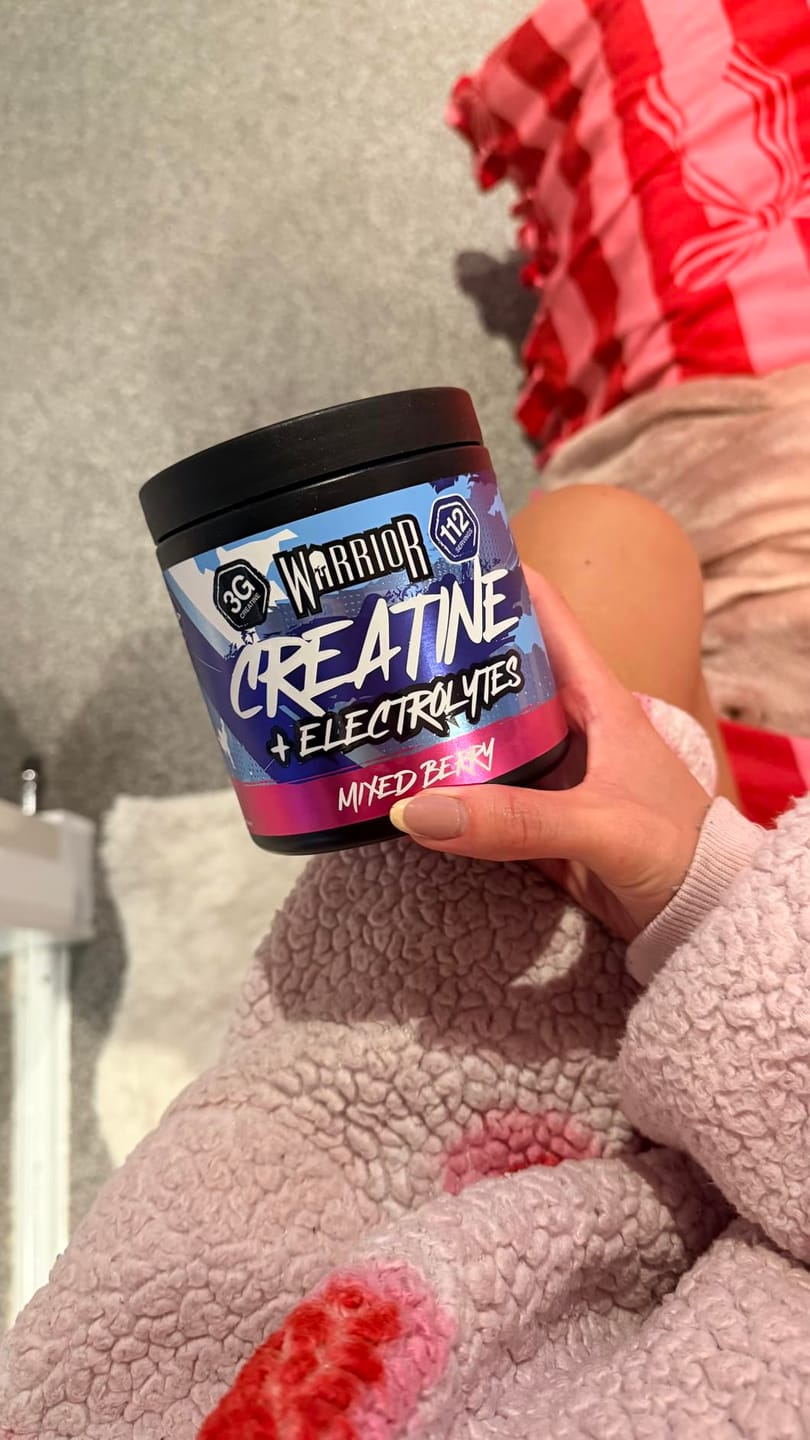 Customer photo review of Warrior Creatine Plus Electrolytes