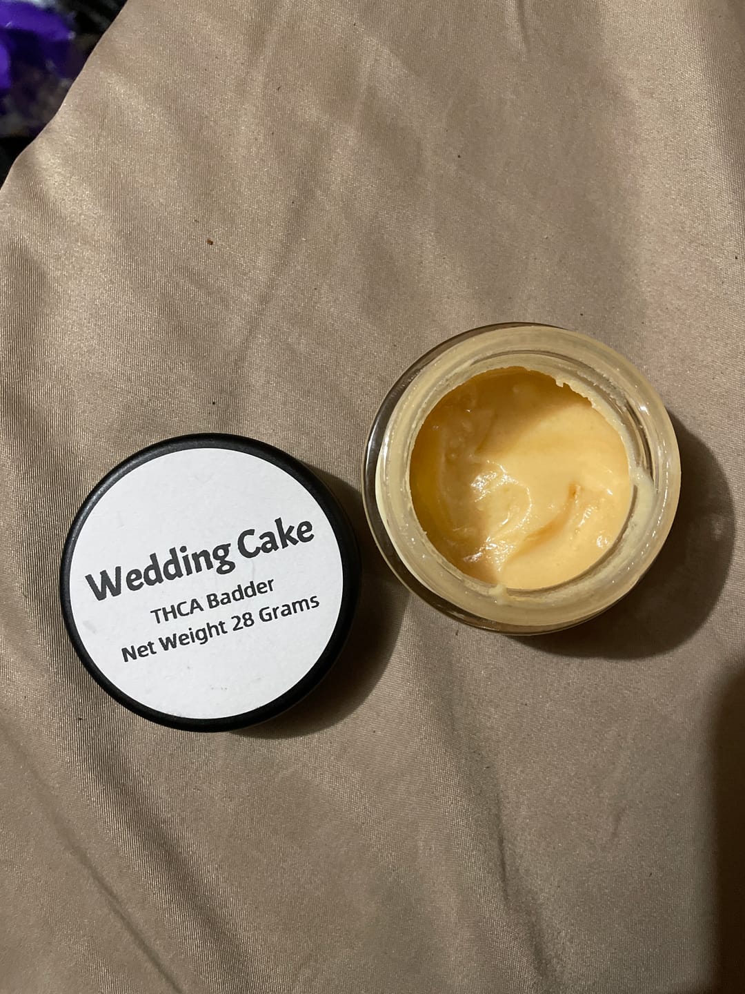 Customer photo review of Wedding Cake | THCA Badder