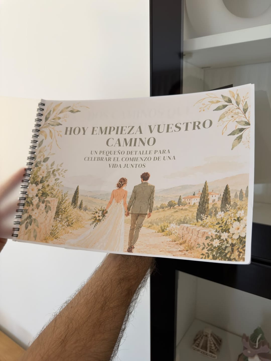 Customer photo review of Álbum Imprimible Boda