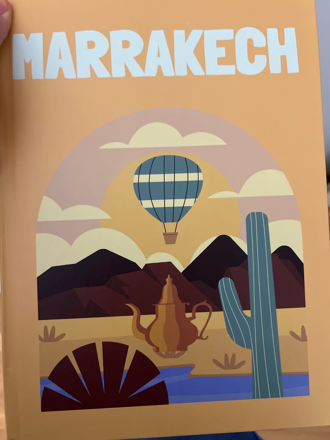 Customer photo review of Custom Travel Book