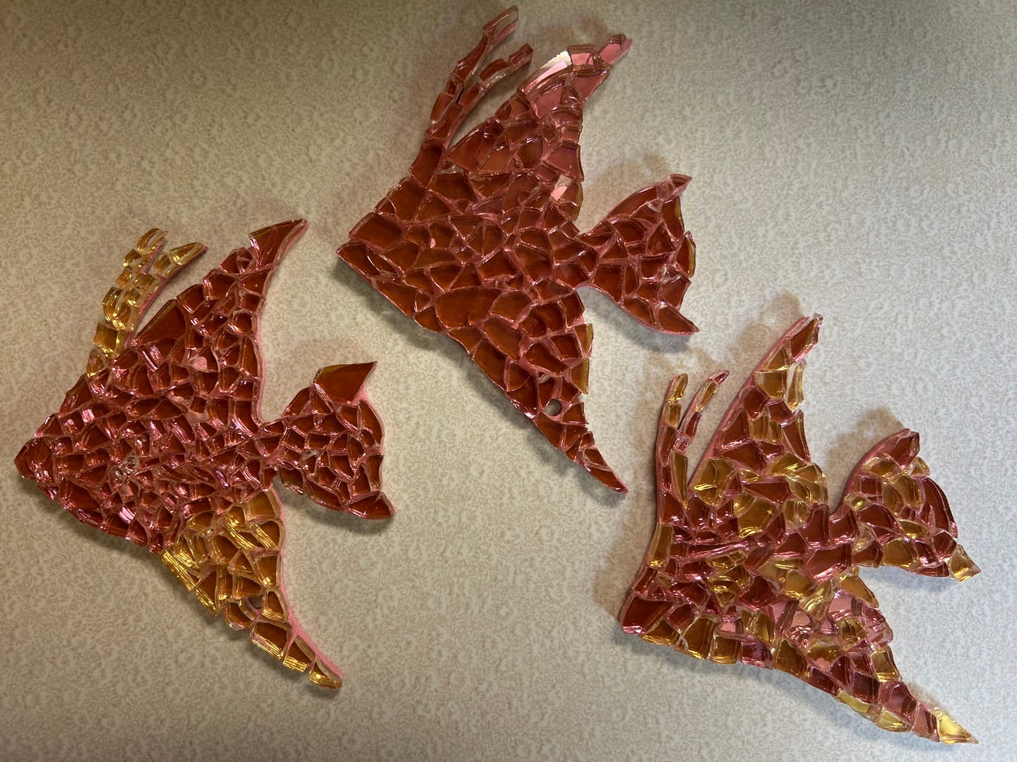 Customer photo review of Unfinished Wood Angelfish Shape - Craft - up to 46"