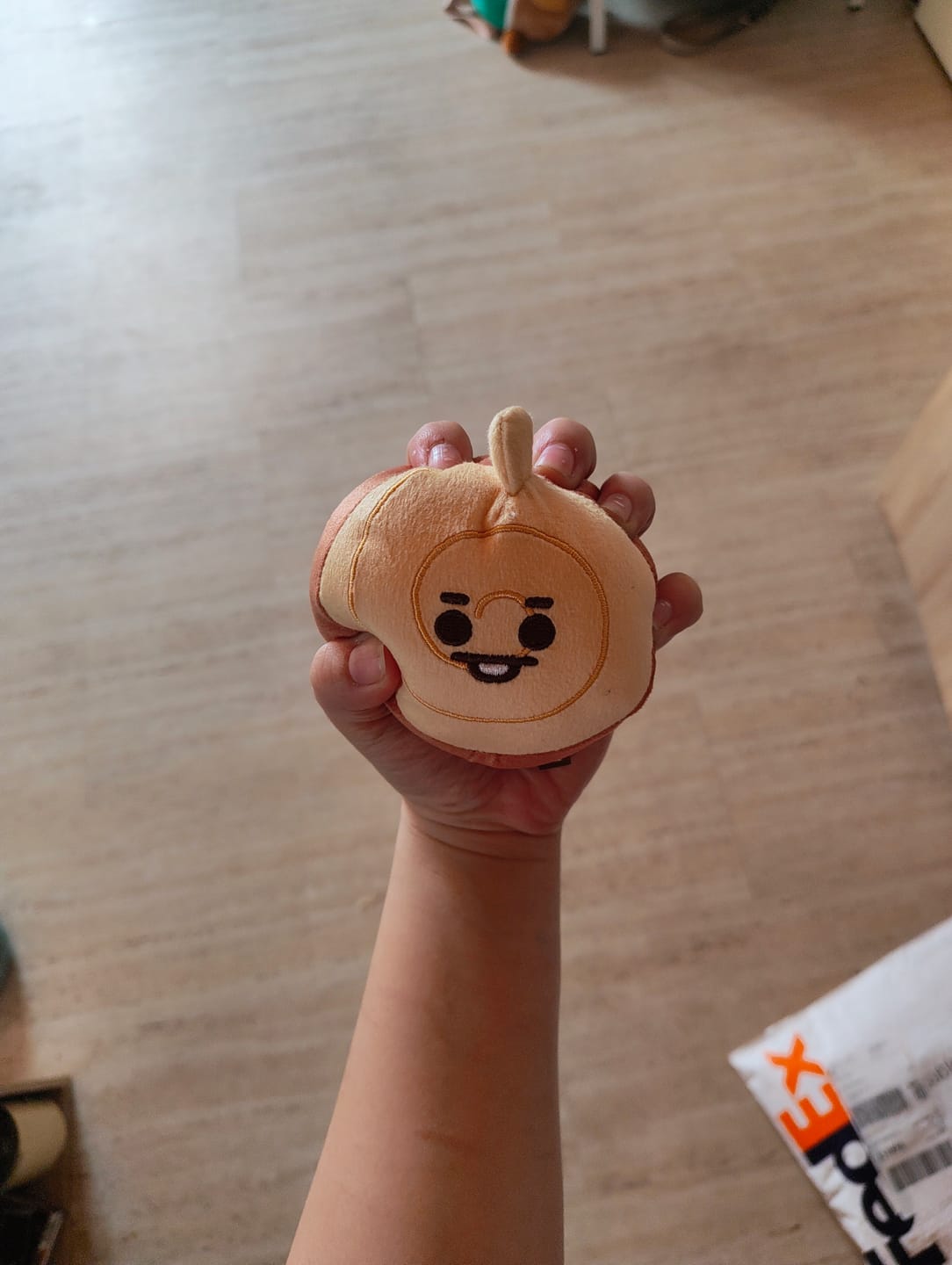 Customer photo review of BT21 - BAKERY COLLECTION BAKERY BREAD PLUSH KEYRING