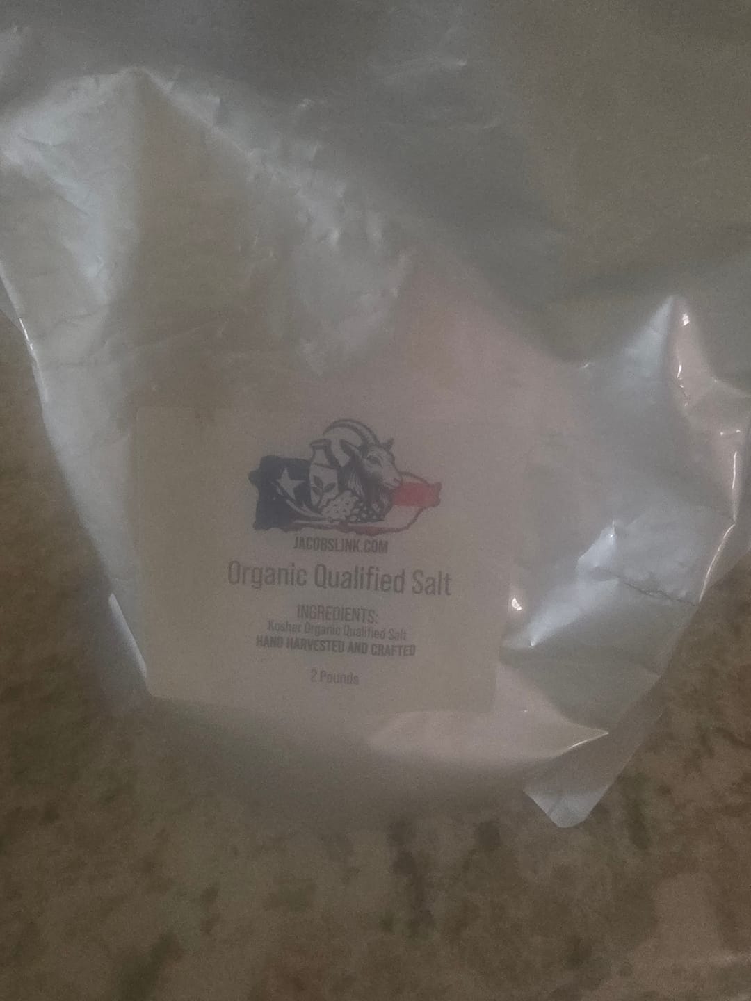 Customer photo review of Hand Harvested Kosher Mineral Salt