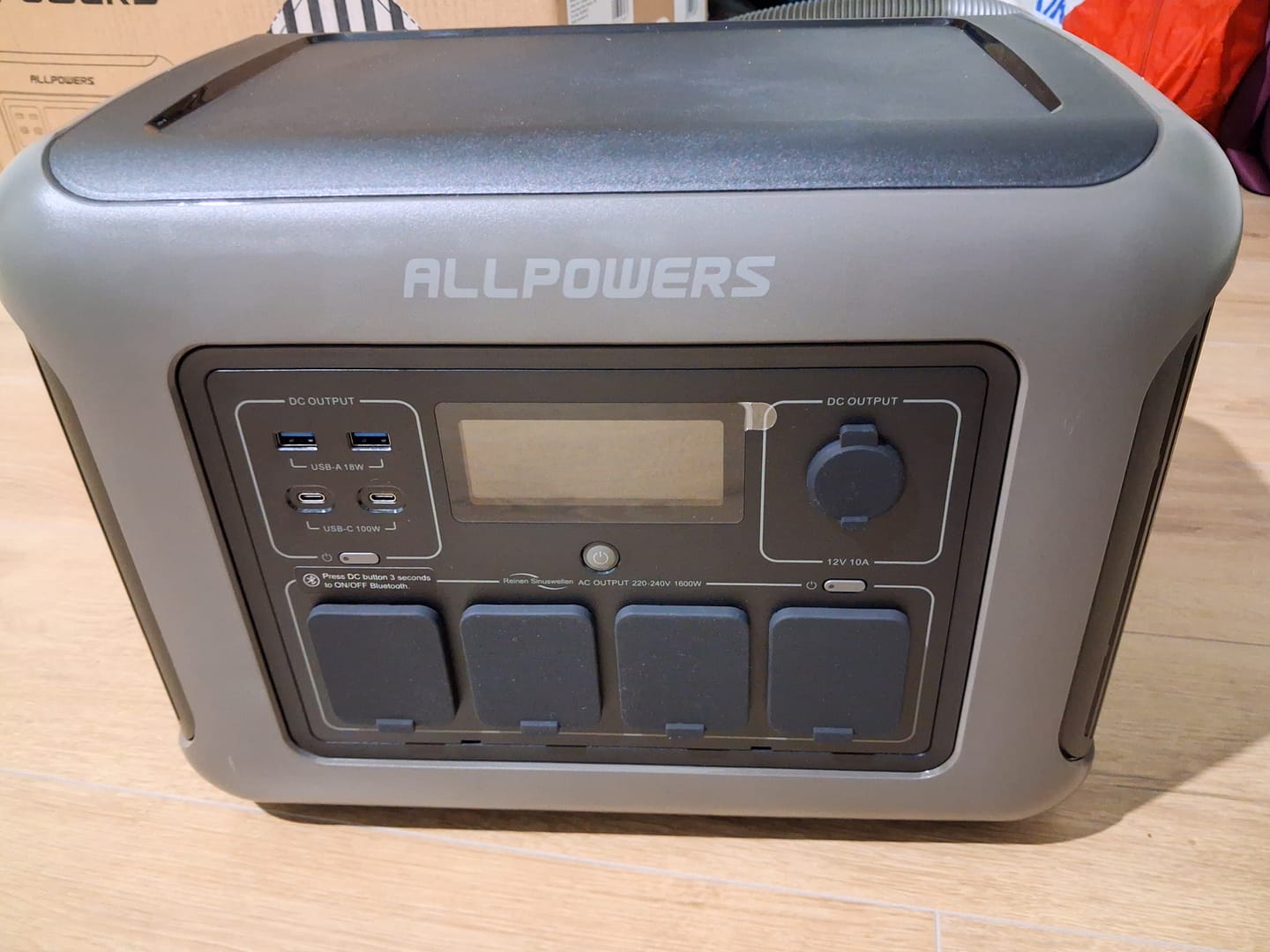 Customer photo review of ALLPOWERS R1500 LITE Portable Power Station 1600W 1056Wh