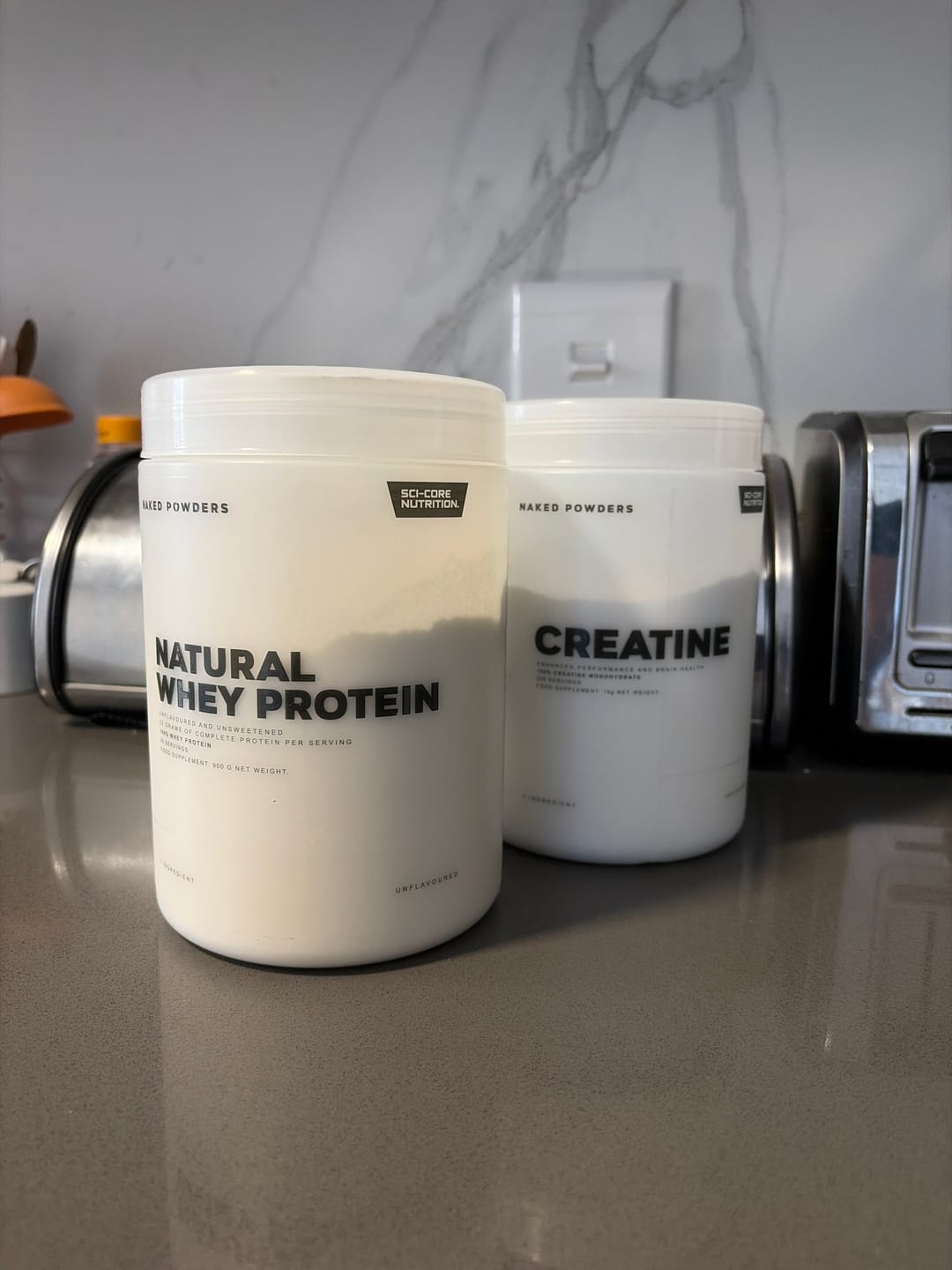 Customer photo review of NAKED NATURAL WHEY PROTEIN  unflavoured - 900g | 30 servings (new)