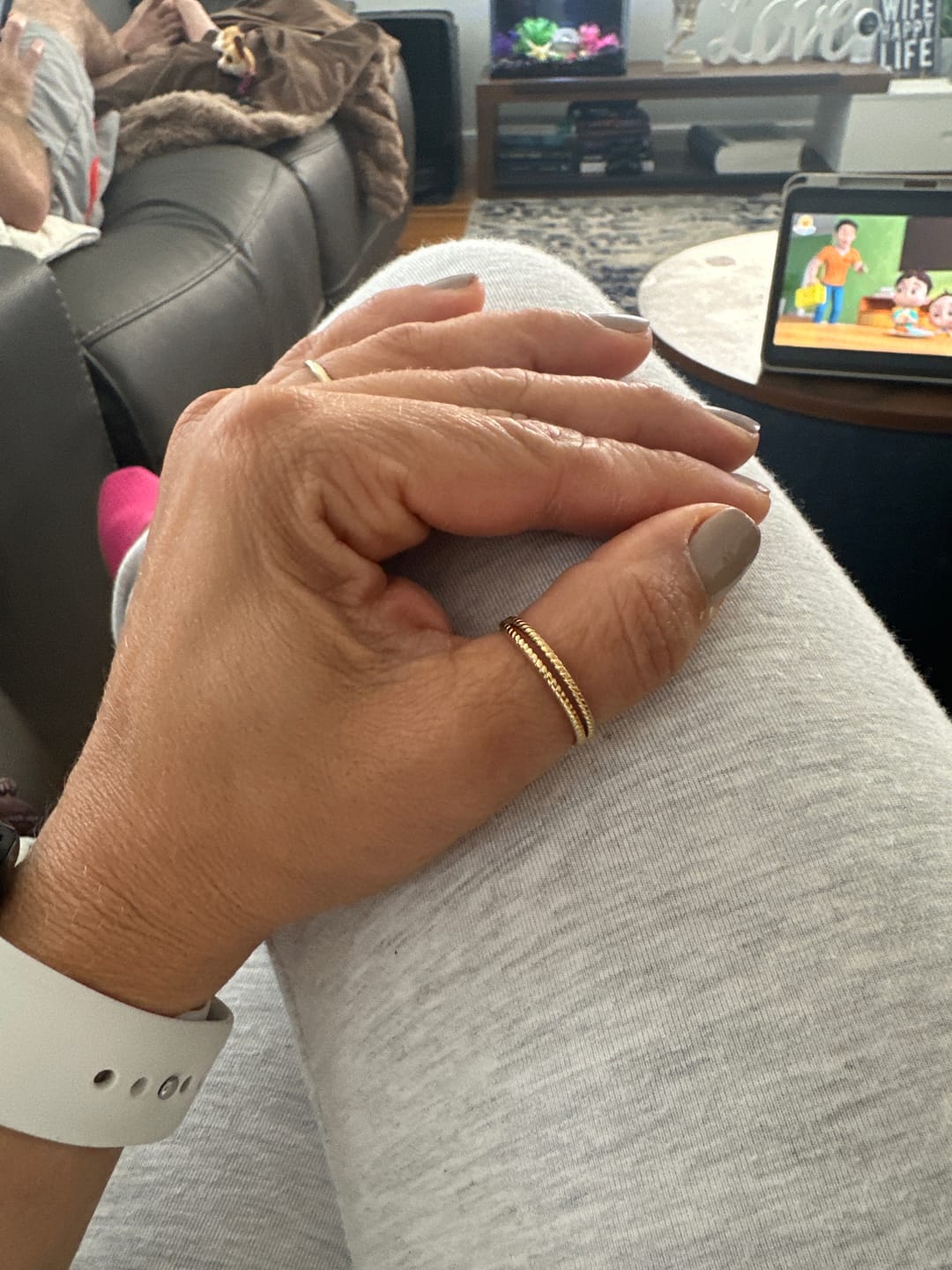 Customer photo review of Double Rope Ring