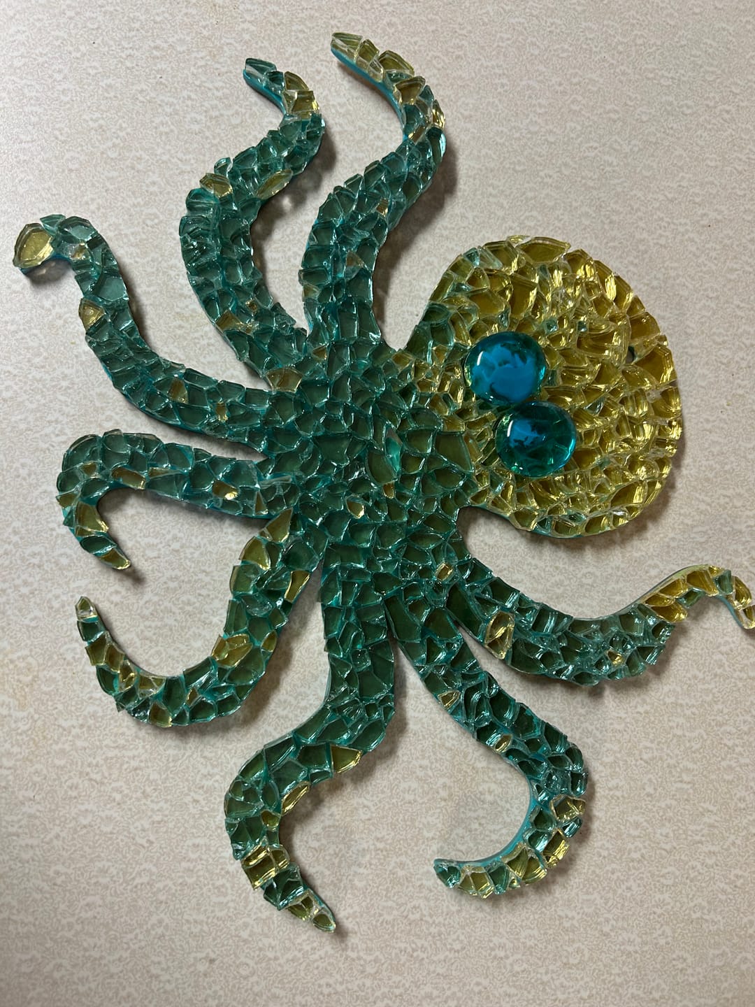 Customer photo review of Unfinished Wood Octopus Shape - Ocean - Craft - up to 46" DIY