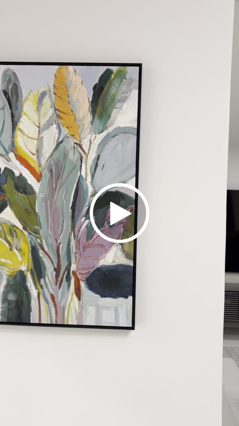 Customer video review of Colorful Plant Art #ABAV703
