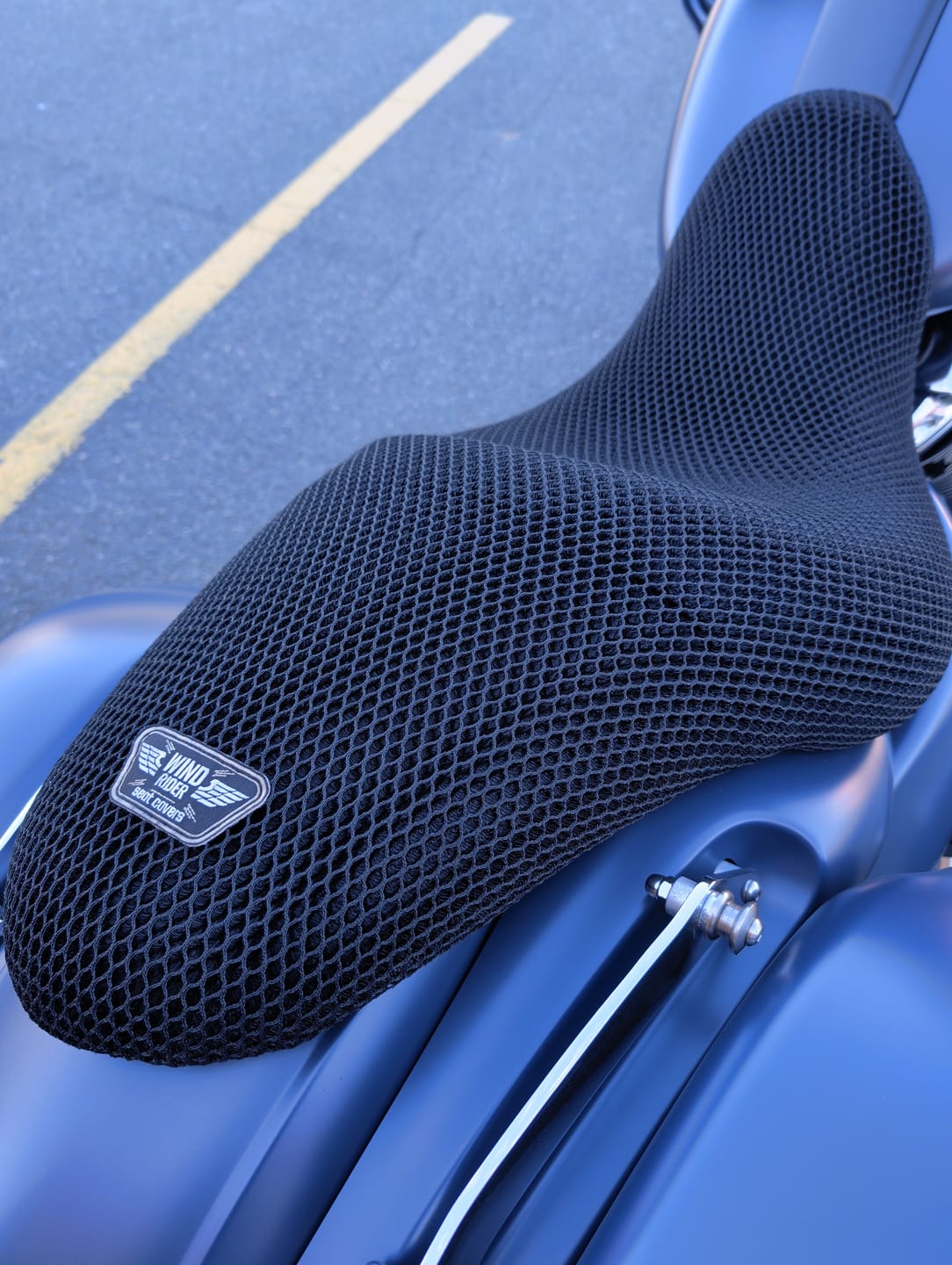 Customer photo review of Wind Rider Seat Cover
