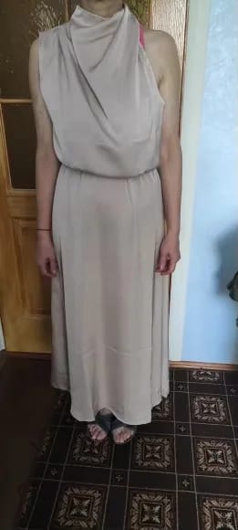 Customer photo review of Elegant Light Evening Dress