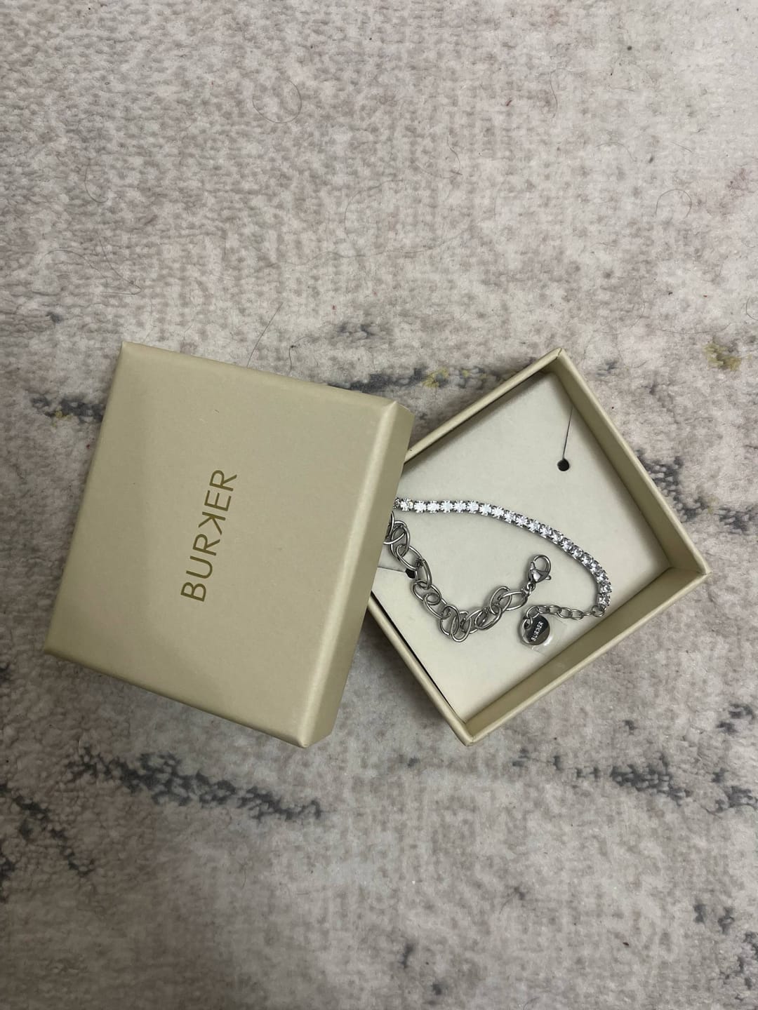 Customer photo review of Jade Silver Bracelet