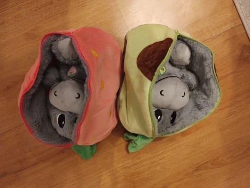 Customer photo review of LumiLoo™ Breathing Plush Toy with Soothing Music & Gentle Night Light