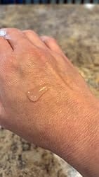 Customer photo review of AquaHyal™ Face Serum