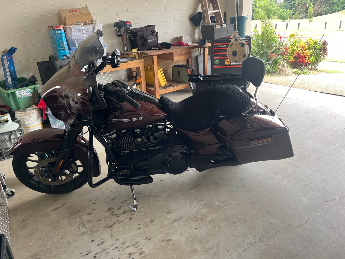 Customer photo review of Wind Rider Seat Cover