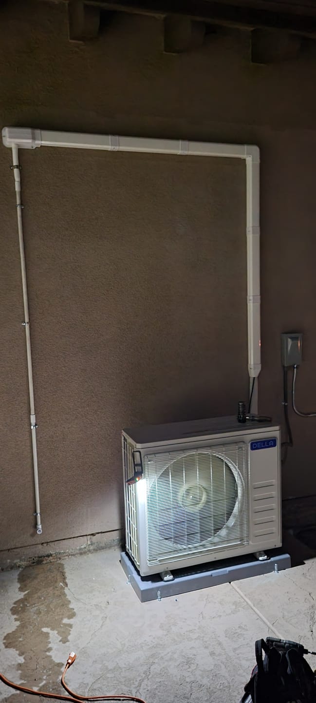 Customer photo review of DELLA Econo Series 35000 BTU 17 SEER2 Mini Split Heat Pump AC - Up to 2500 Sq.Ft.