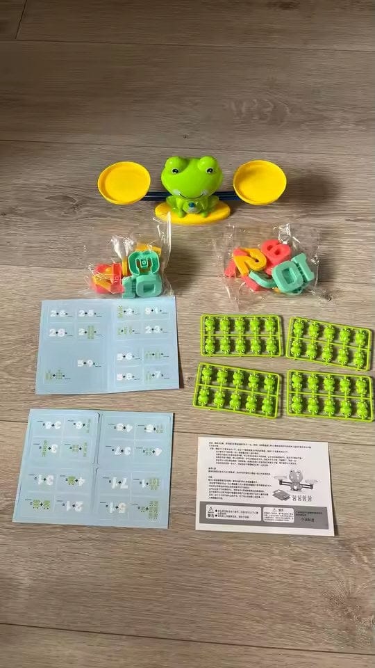 Customer photo review of Frosch Waage Lernspielzeug | Mathe Balance Spiel Vorschule Kleinkind