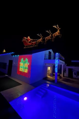 Customer photo review of Smart Christmas Lights