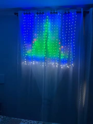 Customer photo review of Smart Christmas Lights