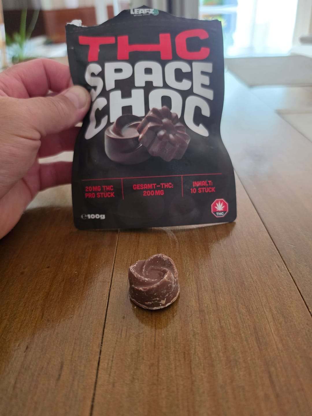 Customer photo review of THC Schokolade - SpaceChoc 200mg