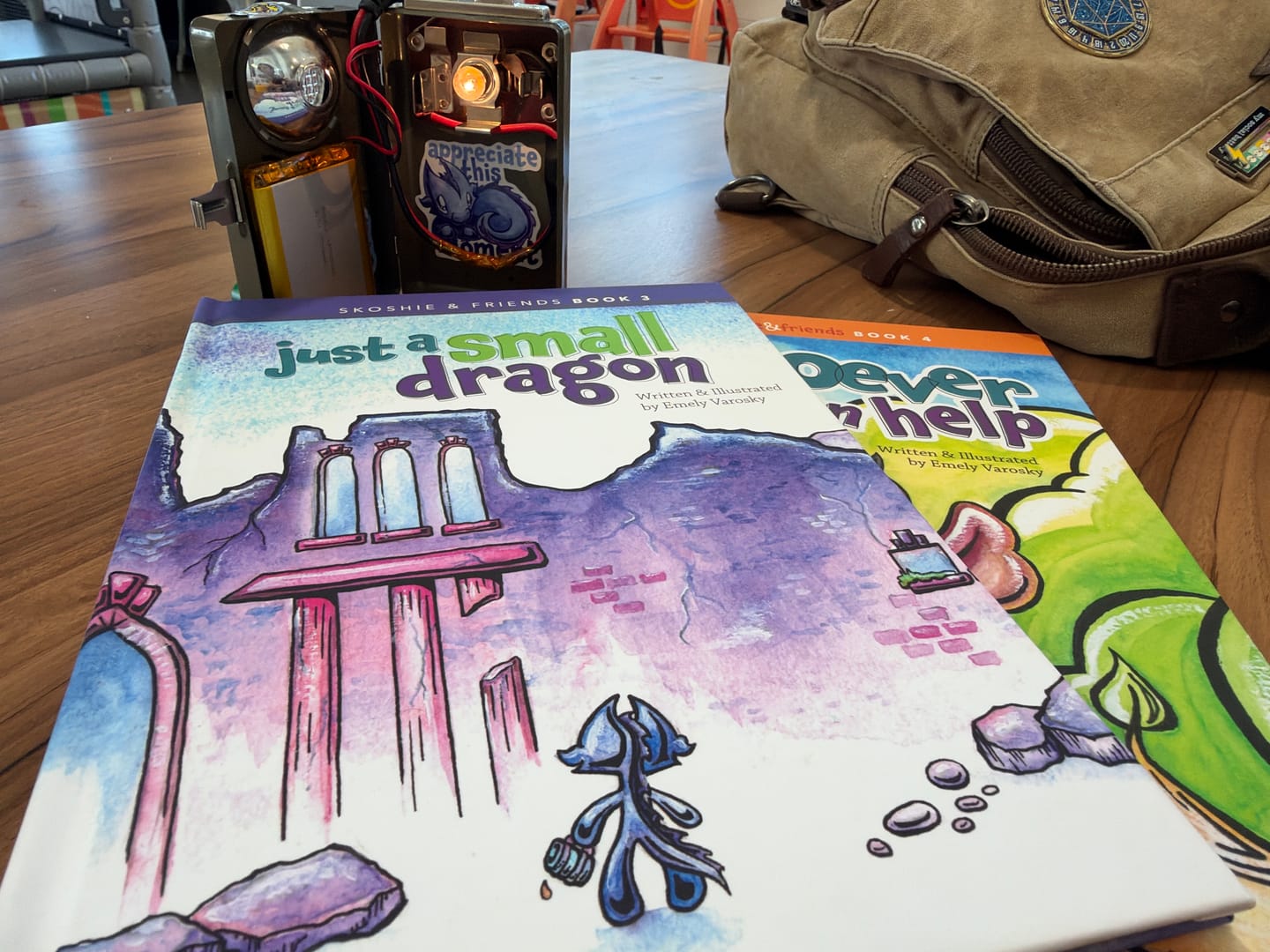 Customer photo review of Misfit Books
