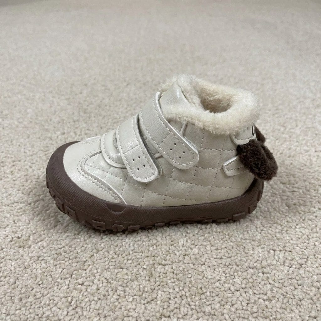 Customer photo review of Flausch Tretter Winterstiefel | Warme Fleece Schuhe für erste Schritte