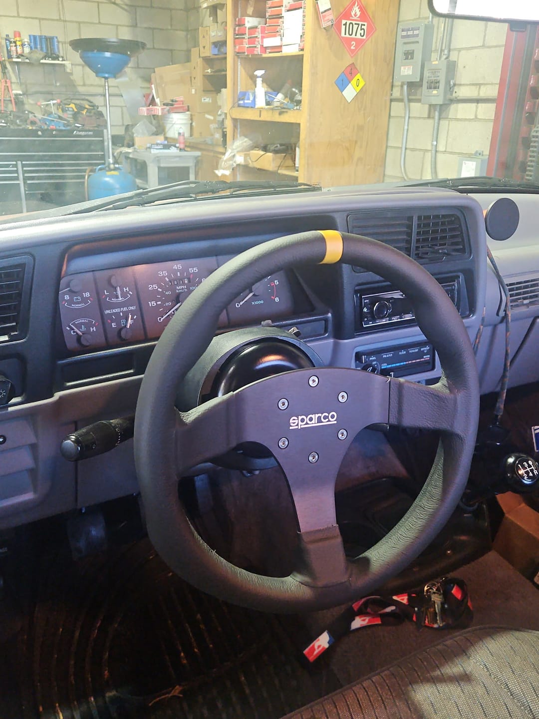 Customer photo review of Motion GM/Ford Bolt-On SFI Steering Quick Release Hub 5/6 Bolt Pattern 15-270