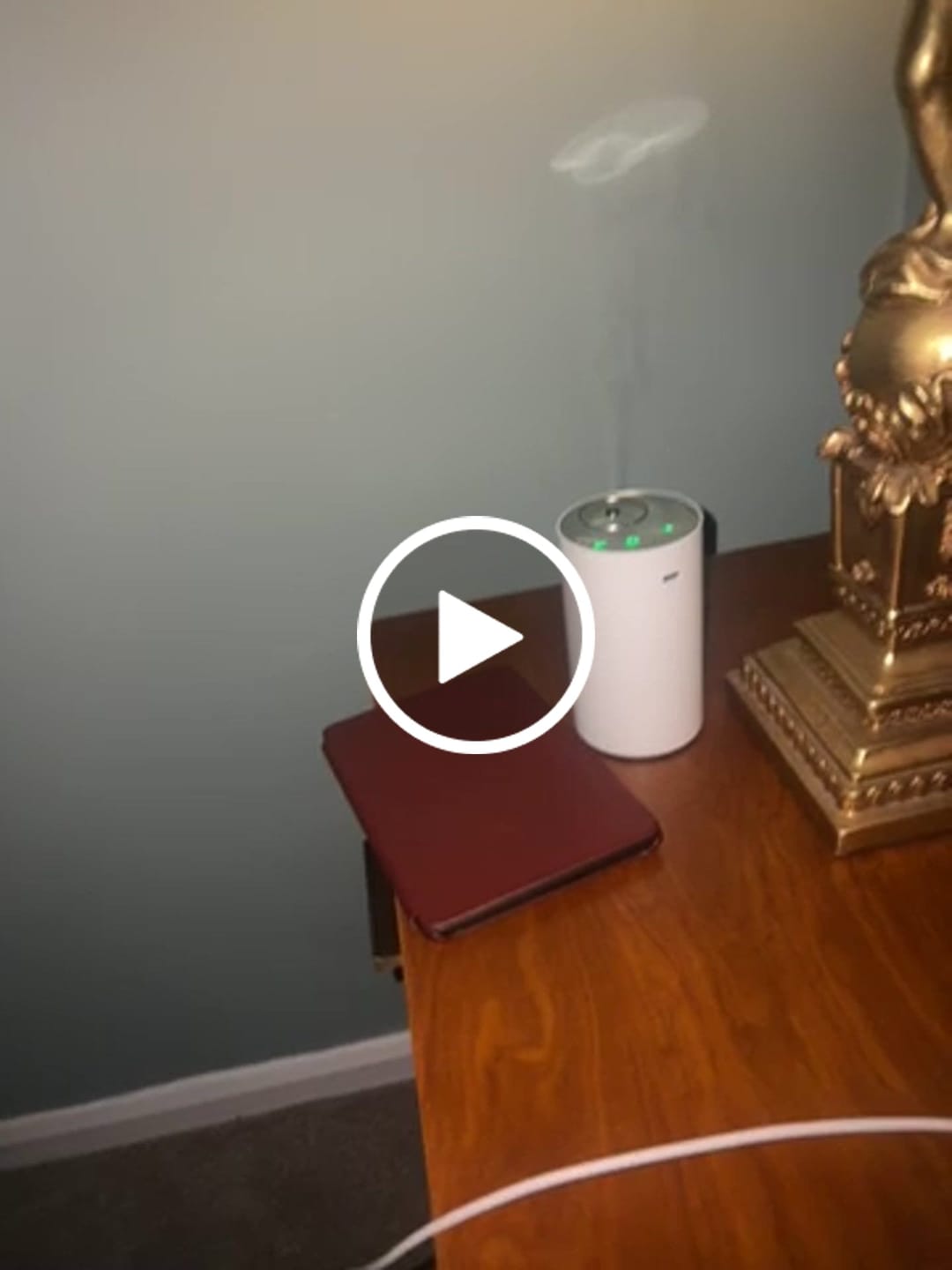 Customer video review of ScentFlow Portable Waterless Diffuser