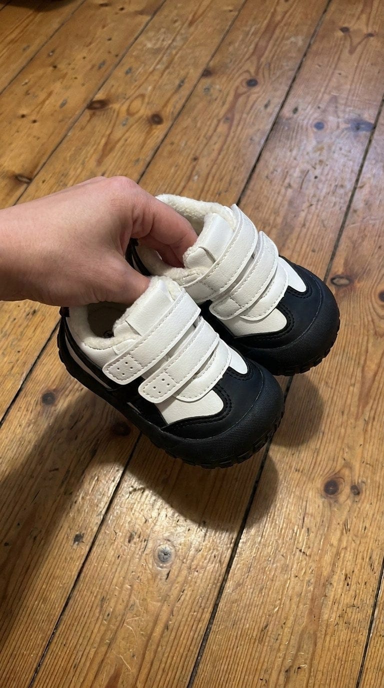 Customer photo review of Flauschtreter Winterschuh | Warme Fleece Lauflernschuhe für Kleinkinder