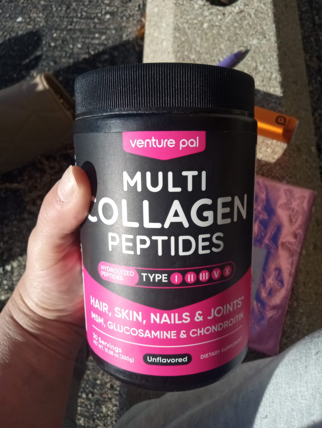 Customer photo review of Multi Collagen Powder - Unflavored - 30 Servings