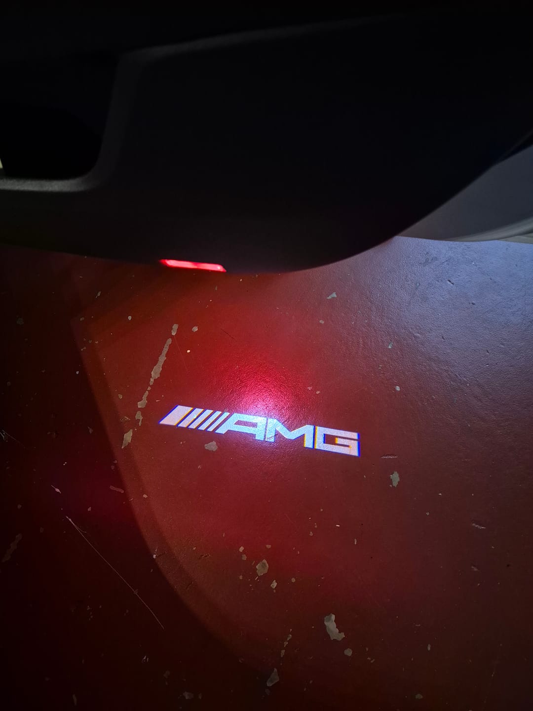 Customer photo review of MERCEDES DOOR LIGHTS