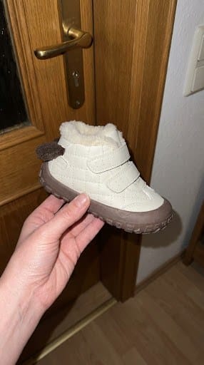 Customer photo review of Flausch Tretter Winterstiefel | Warme Fleece Schuhe für erste Schritte