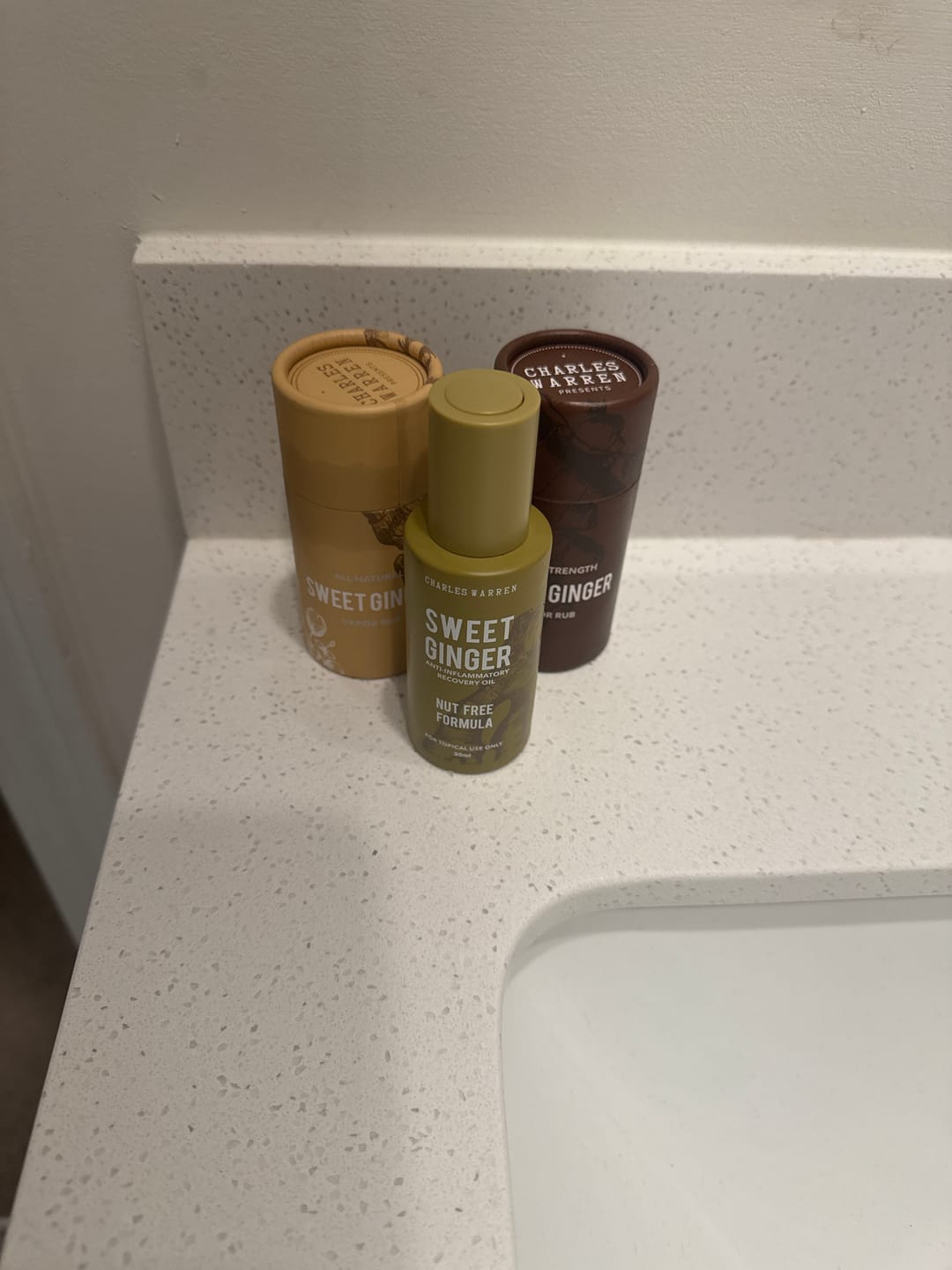 Customer photo review of [Nut-Free] Sweet Ginger Dry Oil for Sensitive Skin