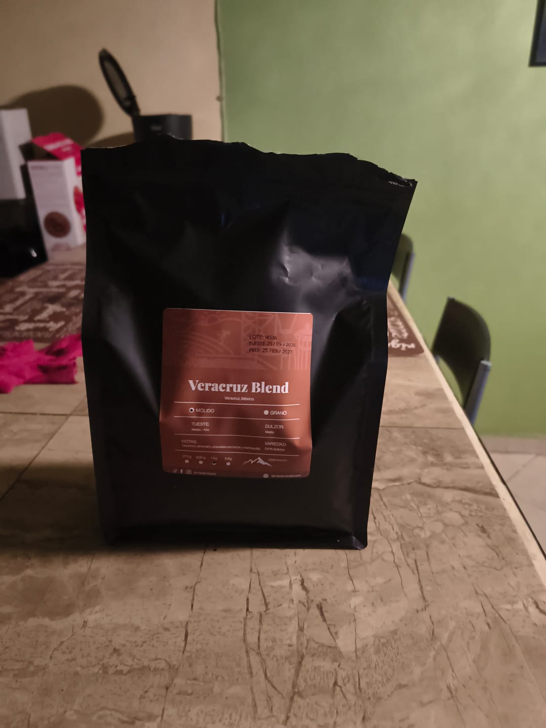 Customer photo review of Veracruz Blend, Café de Especialidad