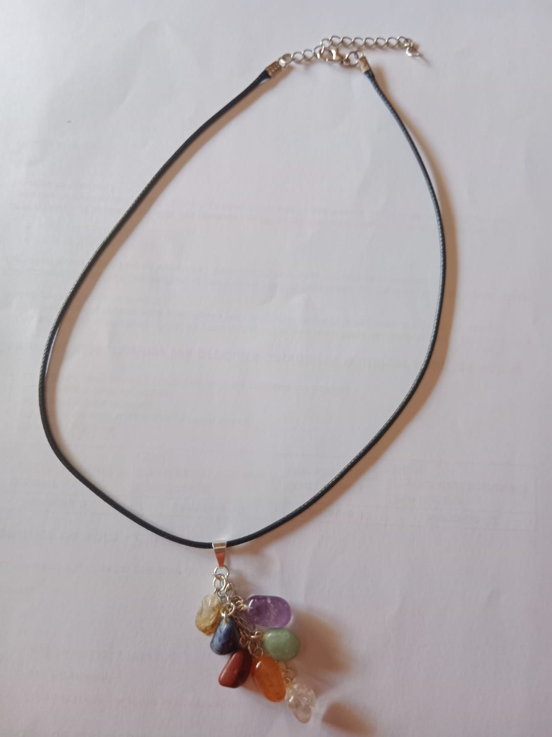 Customer photo review of Pendentif 7 Chakras "Harmonie"