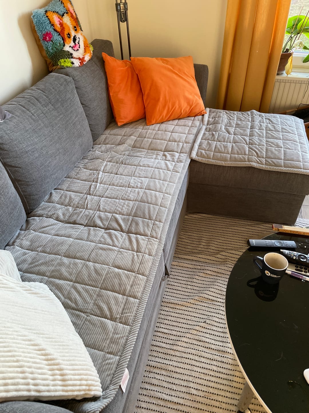 Customer photo review of Tassify - Soffskydd