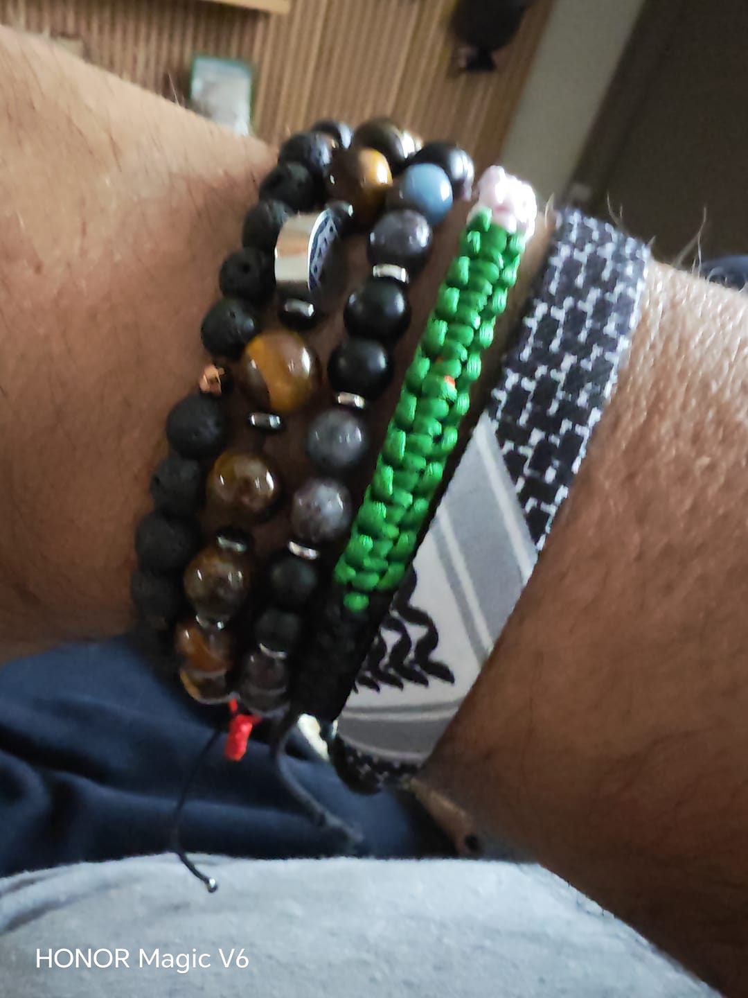 Customer photo review of Keffiyeh Bracelet