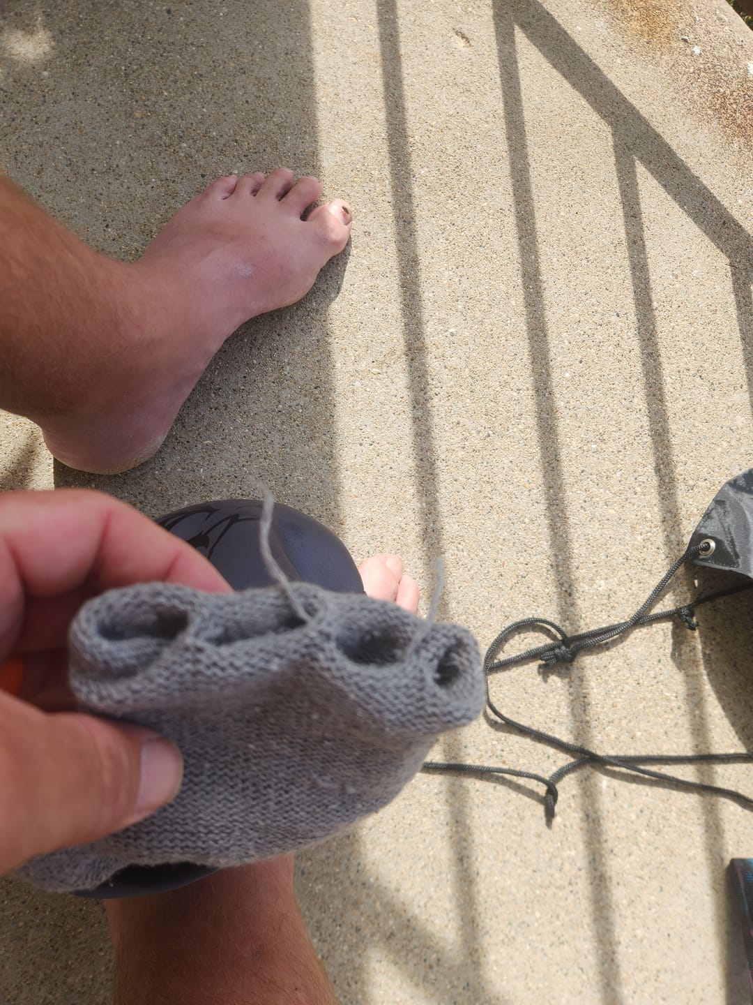 Customer photo review of GREAT APE GRIPS PRO