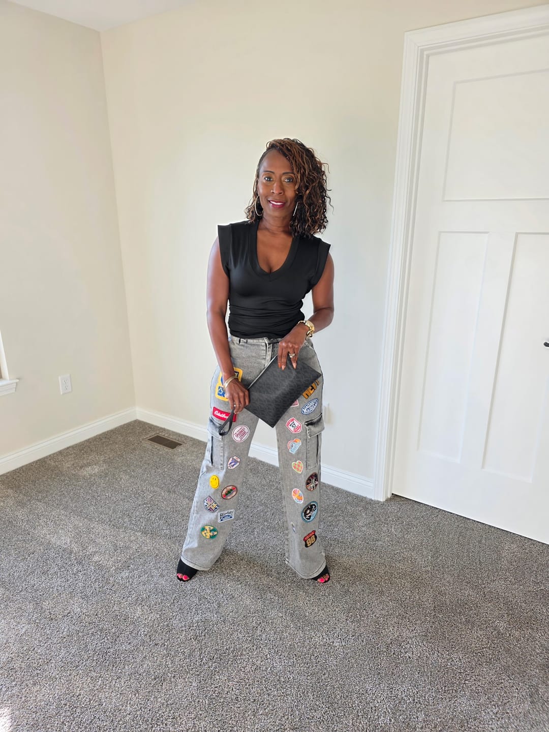 Customer photo review of Good Work Cargo Jeans