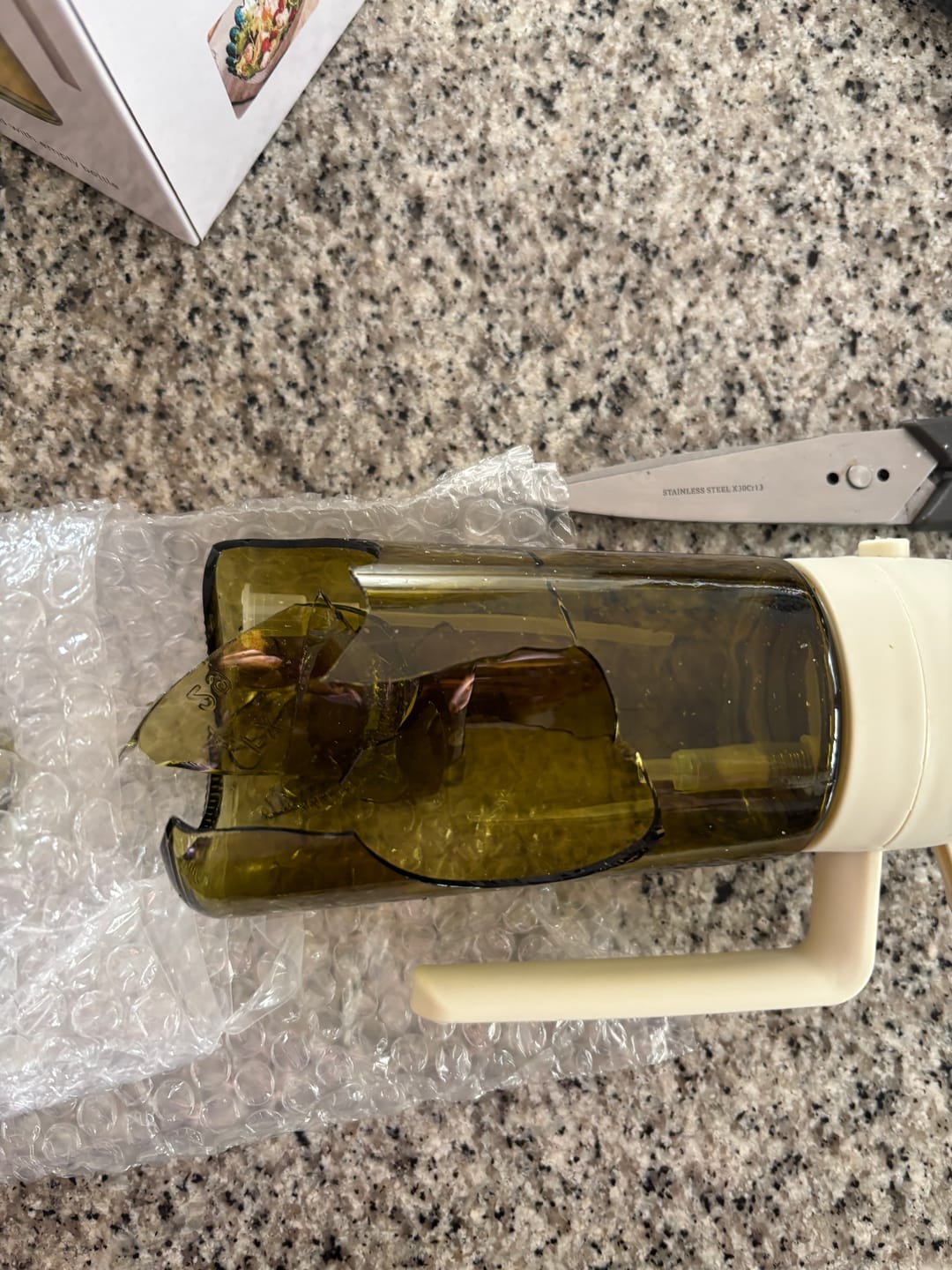 Customer photo review of 2 in 1 Oil Dispenser